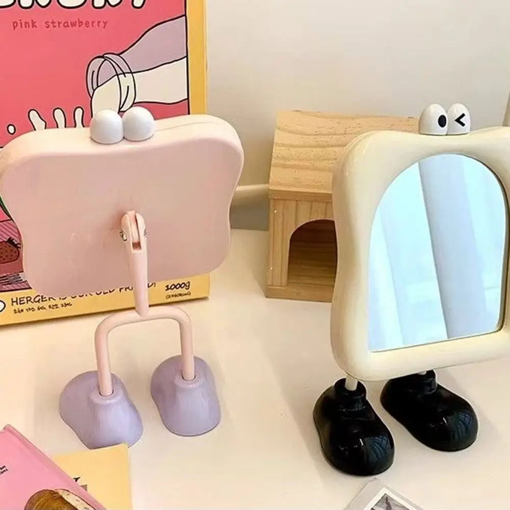 Espelho de maquiagem de mesa bonito Espelho de penteadeira versátil de alta definição Espelho de vaidade