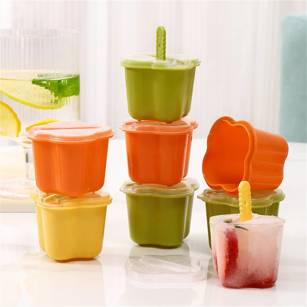 Ice Box Summer Chocolate 5cm Green/yellow/orange Kitchen Accessories Mould Mini Homemade Tools Party Supplies Household