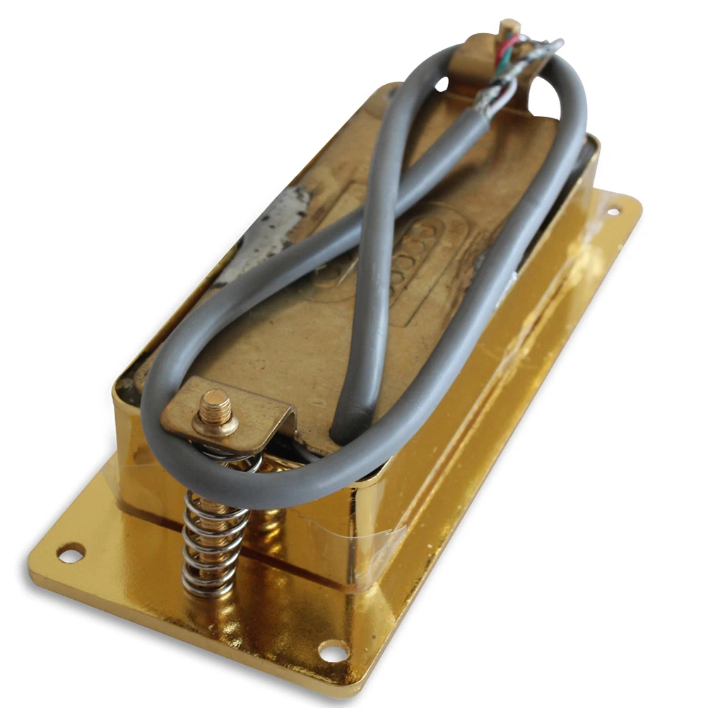 

Mini Humbucker Pickup 4 Cores Electric Guitar Wax Potted Noise Suppression Vintage Tone Pickup Guitar Bass Components