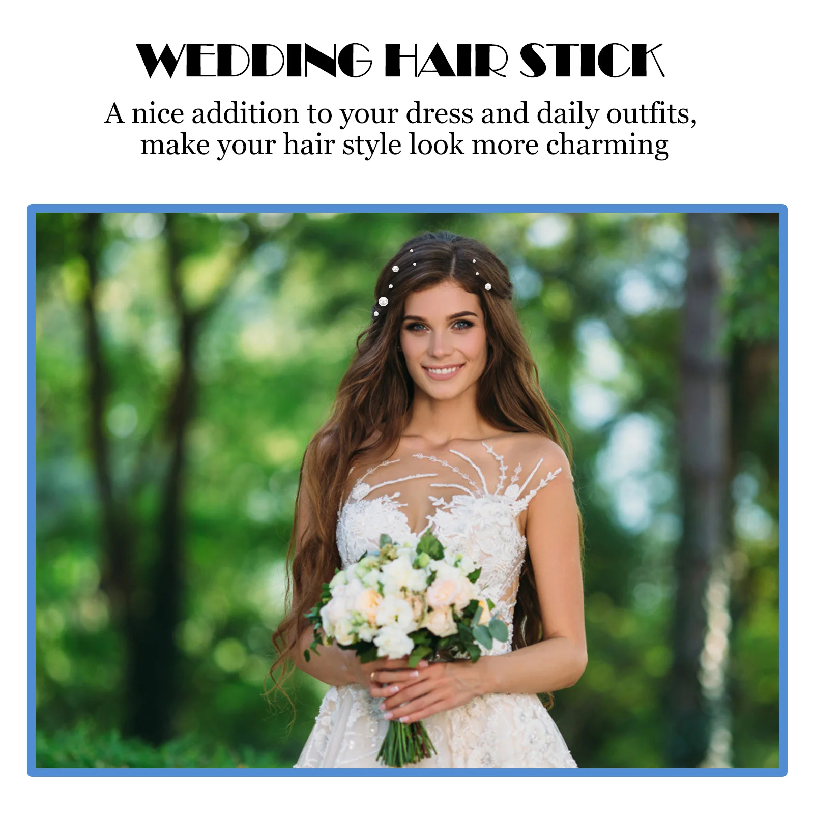 

for Hair Pearl Hairpin Bridal Accessories Pearls Fork Wedding Decorative Bridesmaid