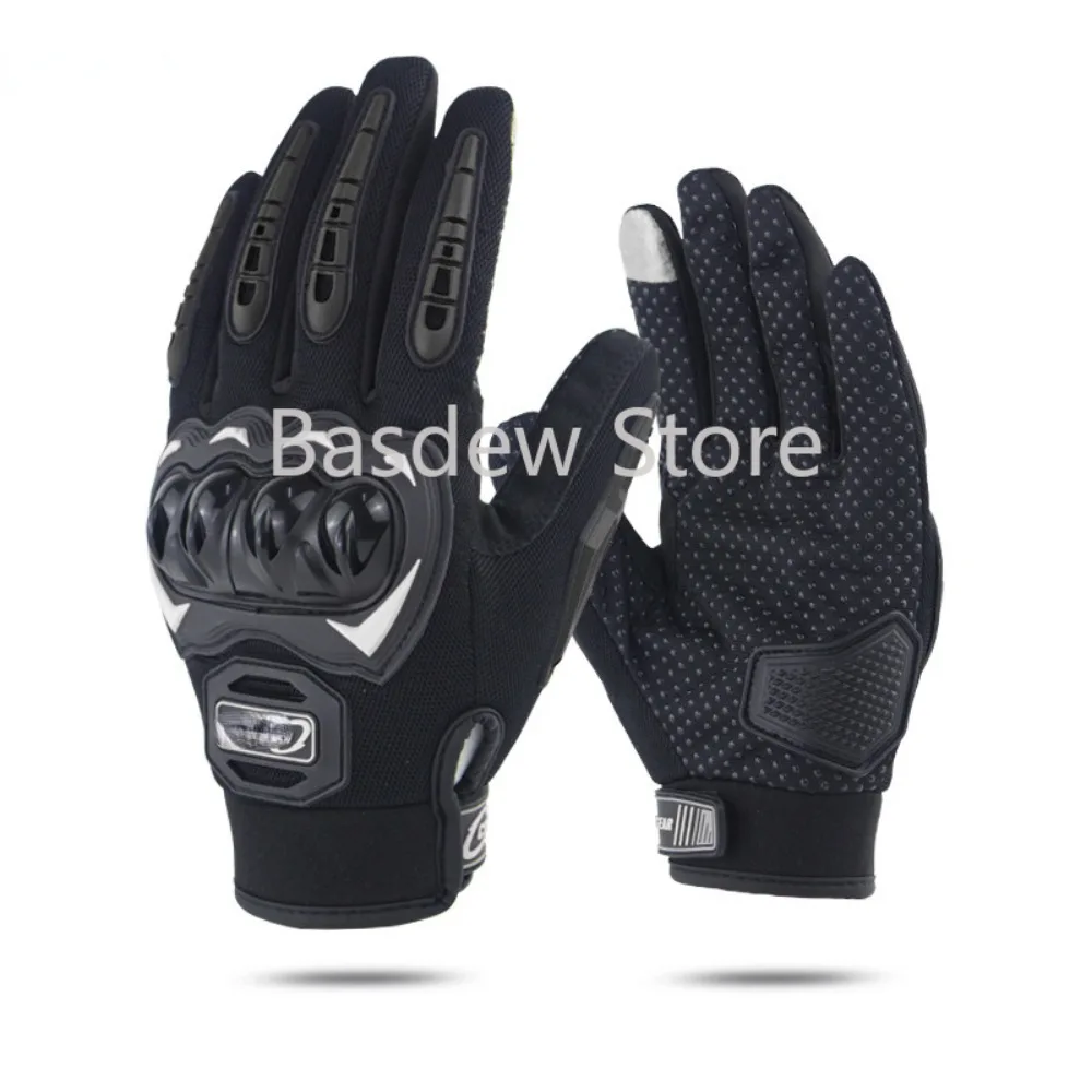 

Motorbike Gloves Knight Anti-Slip Full Finger Gloves Racing off-Road Riding Electric Car Touch Screen Gloves Cg666