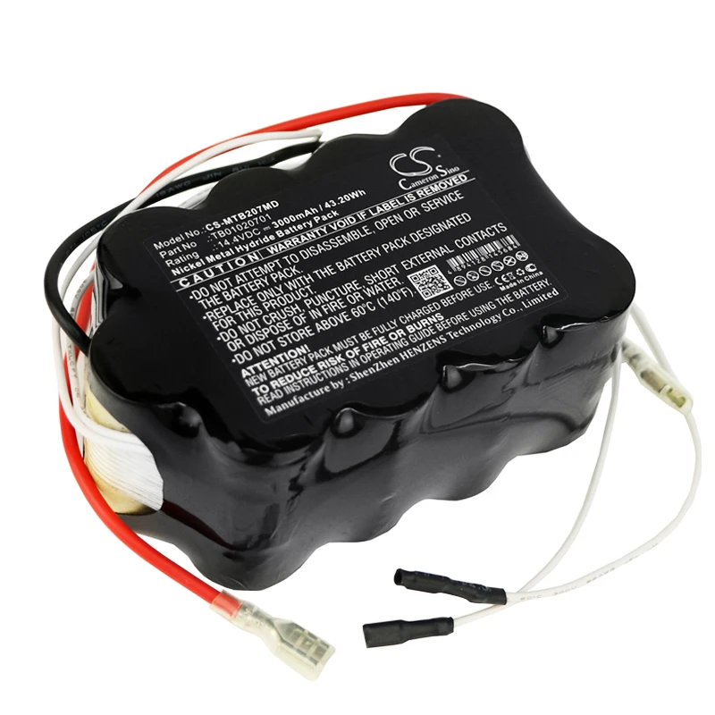 Ni-MH Medical Battery for Primedic | 14.4V, 3000mAh | Compatible with Medtronic DEFI-B, M110, M111, M112, M113