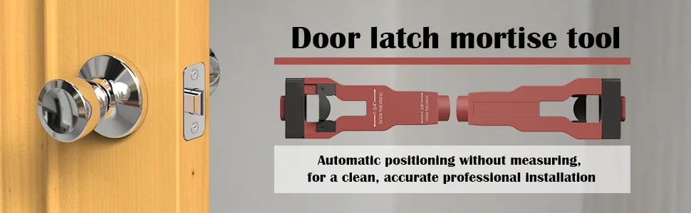Precisions Scoring And Chiseling Doors Latches Installation Kits Door Mortise Tool Professional Hole Puncher Professional Door