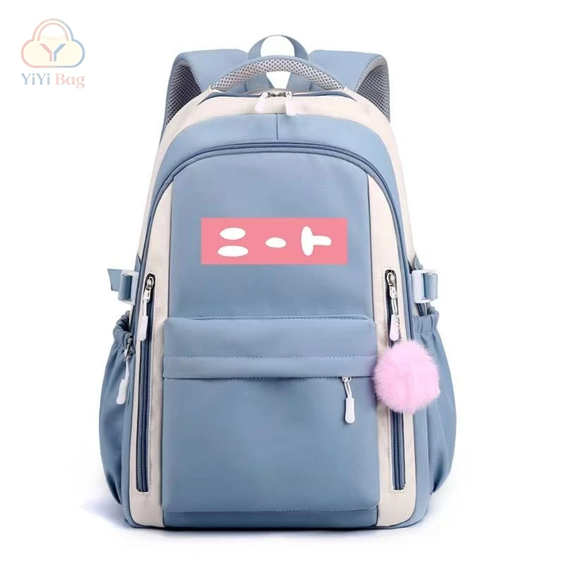 Onimai I'm Now Your Sister! Backpack Mahiro Oyama NEET Japanese Text Print Student Schoolbag Boy Girl Large Capacity School Bag