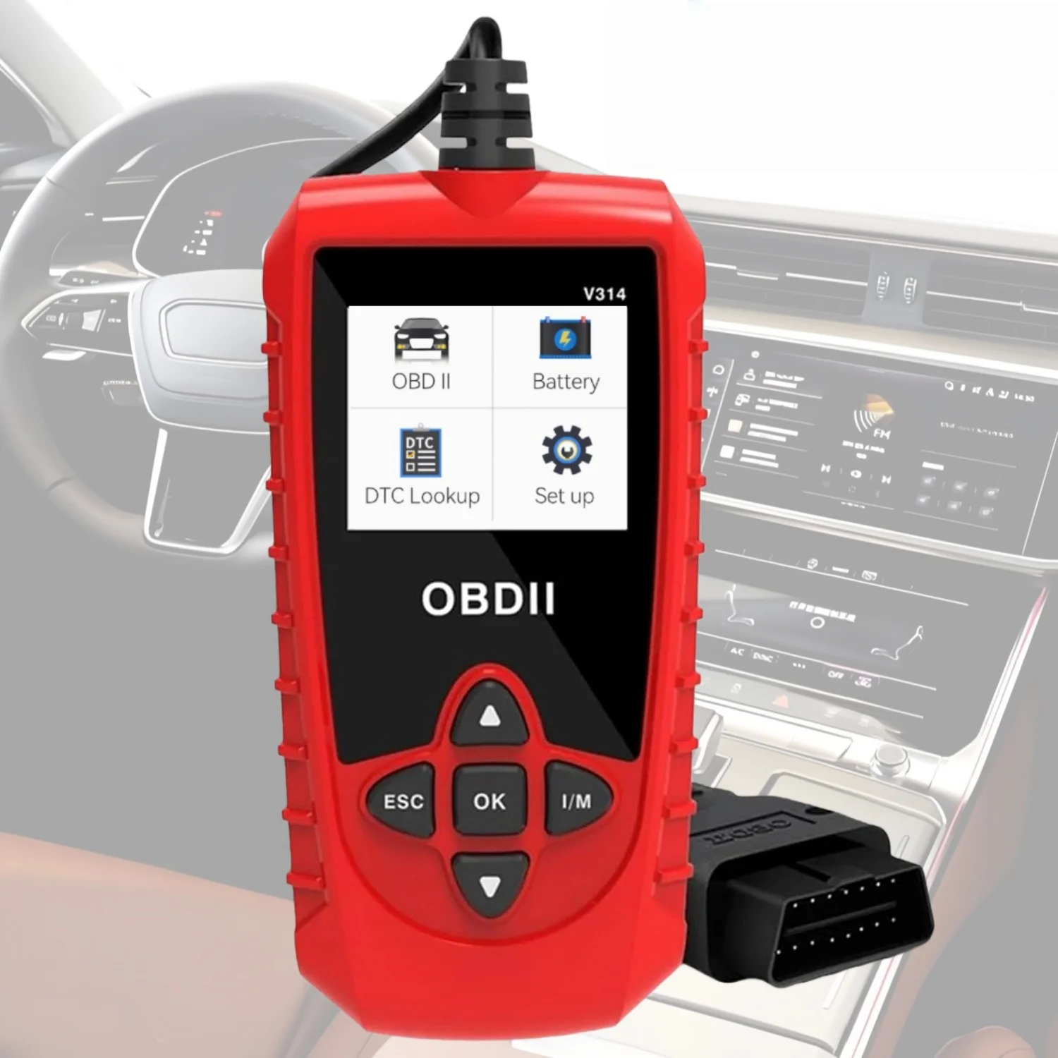 

Профессиональный диагностический сканер для автомобилей V314 OBDII: точная диагностика неисправностей и чтение данных, анализаторы неисправностей