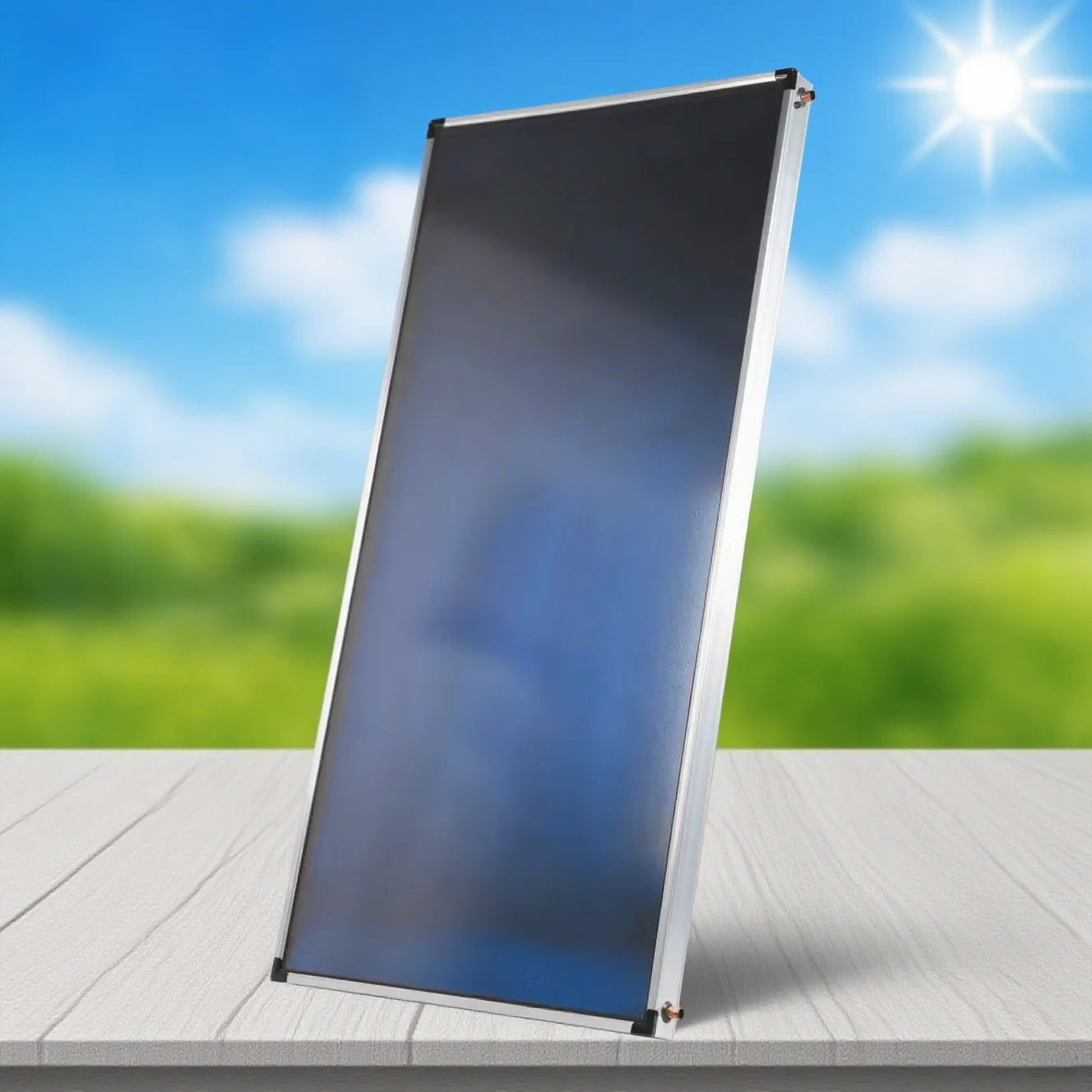 2026 High Efficiency Outdoor Solar Thermal Panel Copper Tube for Home Heating Hotel Hot Water Systems Class Energy Efficiencypro