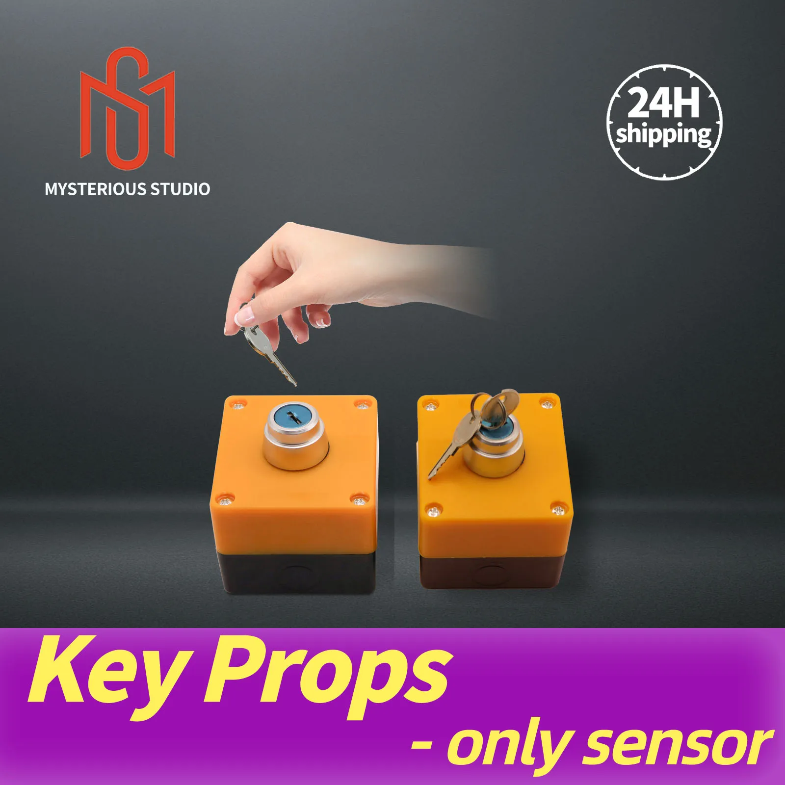 

Mysterious studio Secret room escape game mechanism props Electronic puzzle key switch