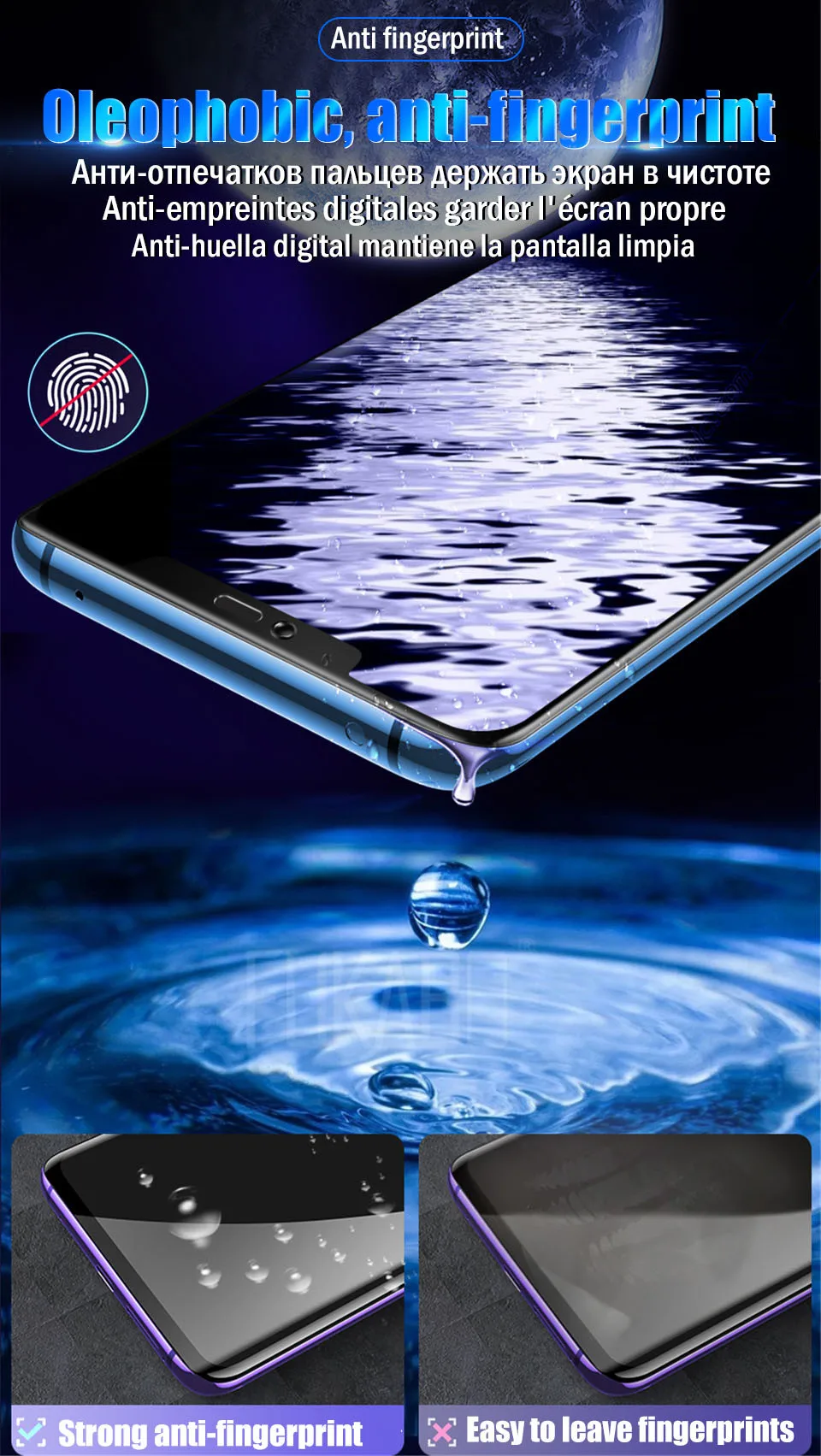 1-5 stücke Volle Abdeckung Hydrogel Film Für Xiaomi Redmi 13C Hinweis 15 Pro 14 Pro 13 Pro 12 Pro 11S 10Pro Max 9 Nicht Glas Screen Protector – Detail 1