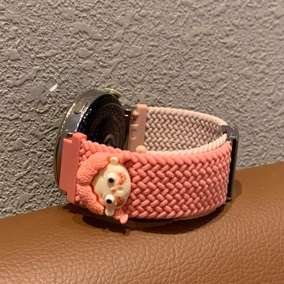 Tali untuk Samsung Galaxy Watch 7 FE 5 Pro 4 6 classic 44mm 40mm Gelang olahraga nilon kepang correa Tali Galaxy Watch 7 wanita