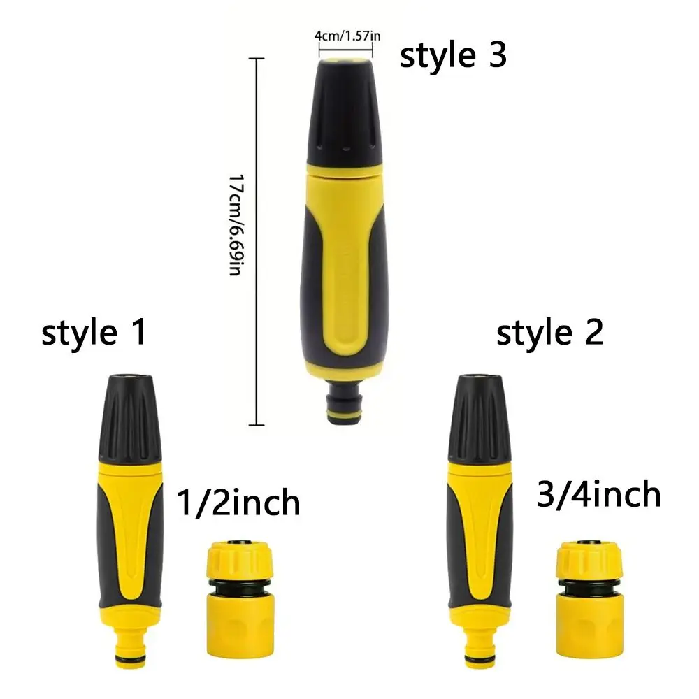 أدوات البستنة قابل للتعديل ارتفاع ضغط فوهة تجهيزات أنابيب أداة تنظيف السيارة المحمولة خرطوم بلاستيكي فوهة حديقة الري #6