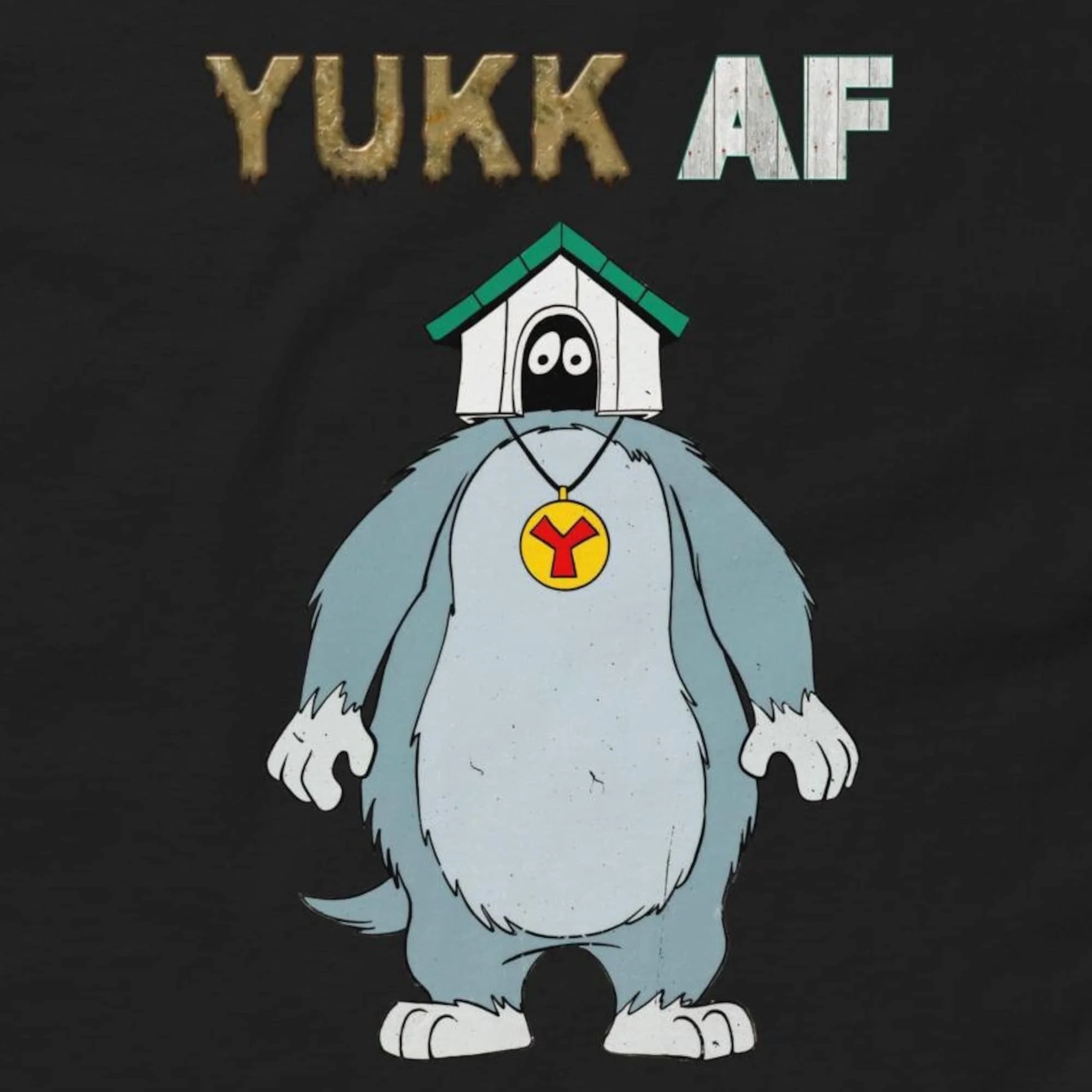 Yukk Af World'S Ugliest Dog Distressed Classic T Shirt