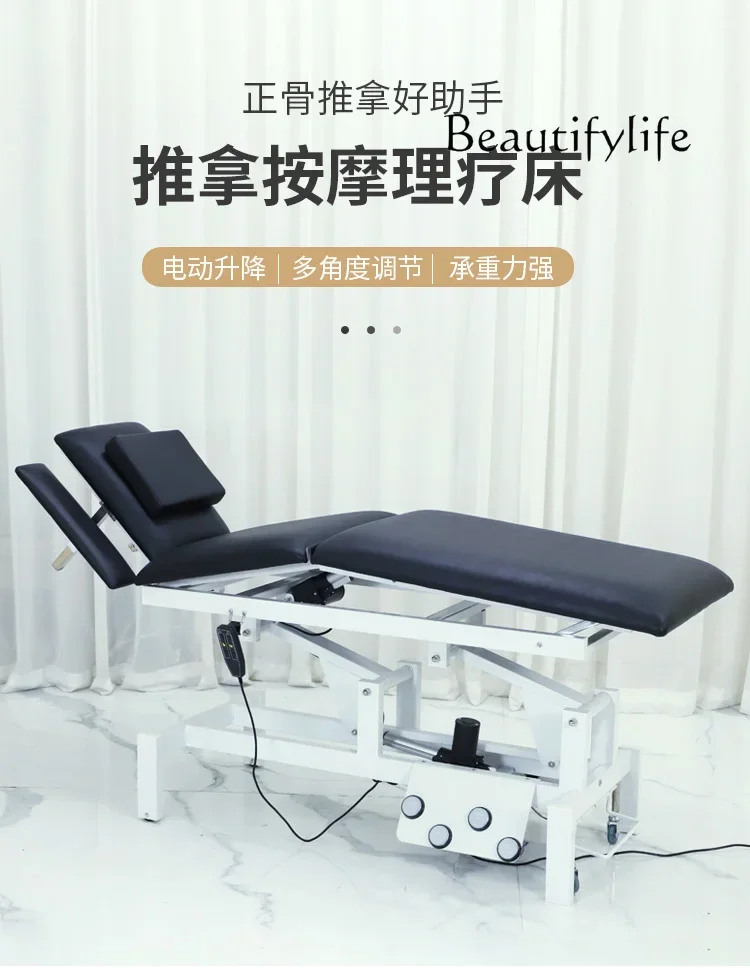 Electric Spine Shaping Bed Technique Multifunctional Massage Therapy Bed Training Table Massage Spine Shaping Bone Shaping Bed