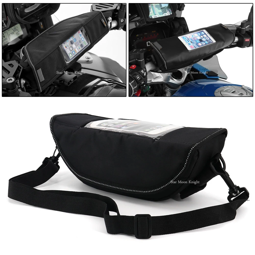 Modern waterproof motorcycle handlebar travel bag For BMW S1000XR S1000R S 1000 R S 1000 XR S1000 XR R storage handle bar bags