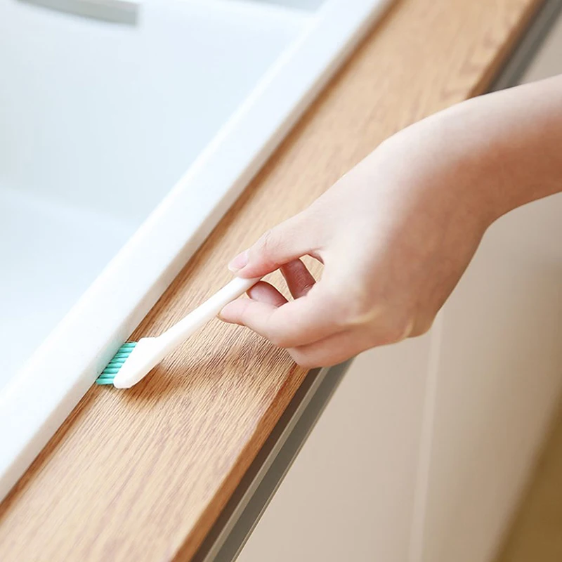 Baby Bottle Gap Cleaning Brush Household Kitchen  2 Pcs/Set Cleaning Narrow Brush Long Handle Portable Gap Tool Small Brush