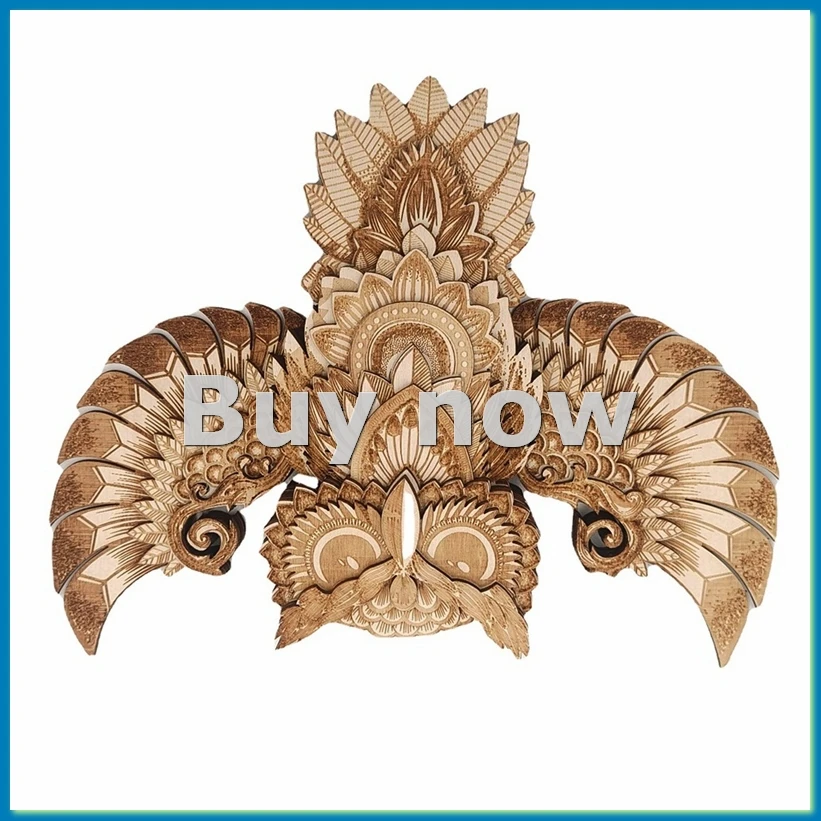 Wooden Owl Wood Animal Wall Hanger Home Decorations Wooden Wall Decor Owl Ornament Rustic Owl Wall Decor-ABHG