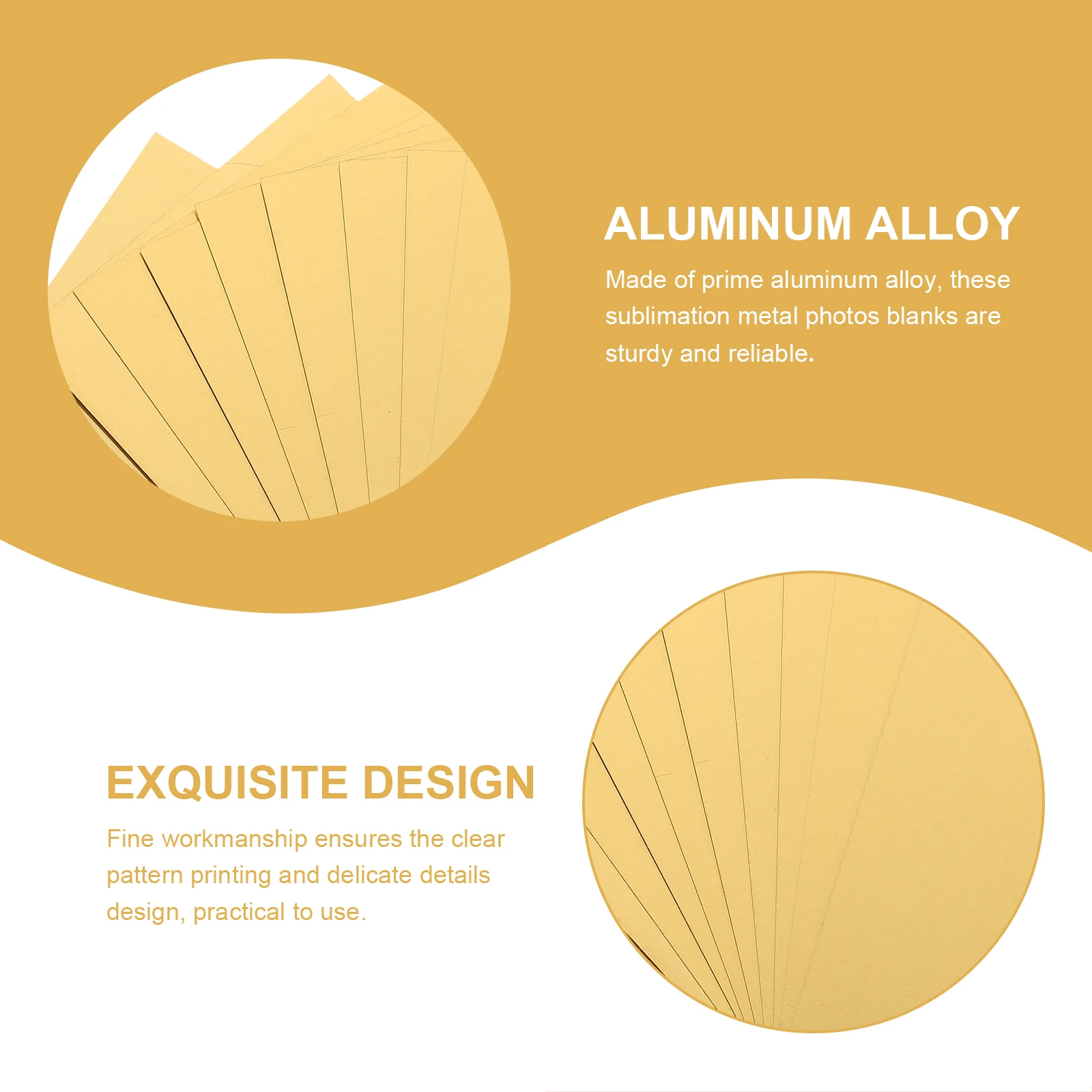 

10 Pcs Blank Aluminum Plate Photo Sign Metal Blanks Sublimation Items Cotton Shirt Plaque Alloy