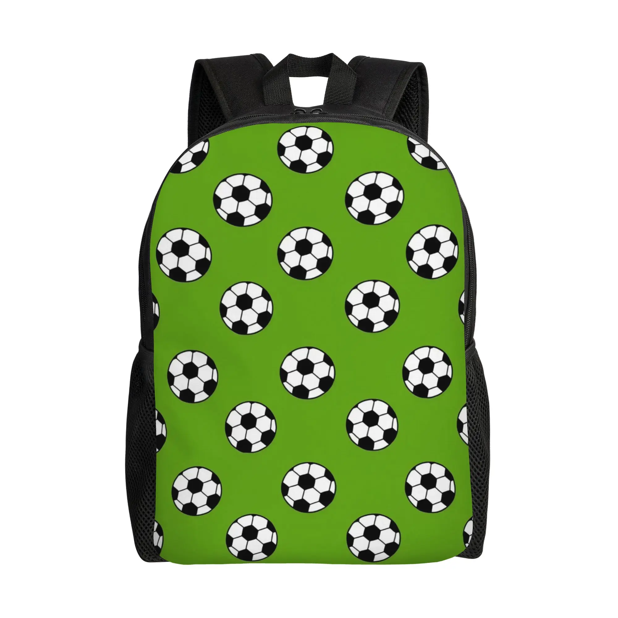 Laptop Bag Back to school season Soccer Football Kawaii Backpack