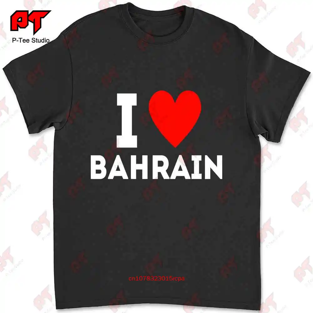 I Love Bahrain Country T-shirt J8AO