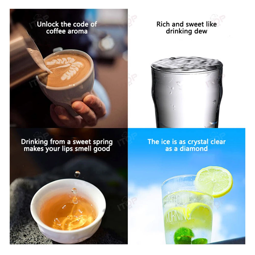 Depuratore d'acqua ITOP purificazione a 5 stadi depuratore d'acqua commerciale ad alto flusso facile da installare e sostituire il nucleo