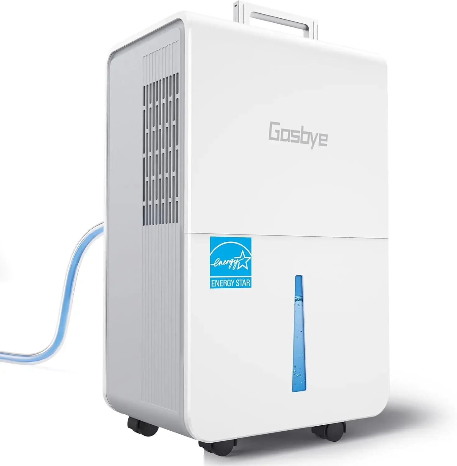 Energy Star Dehumidifier for Basement with Drain Hose, Max 115 Pints/Day Dehumidifier for Large Room, Powerful