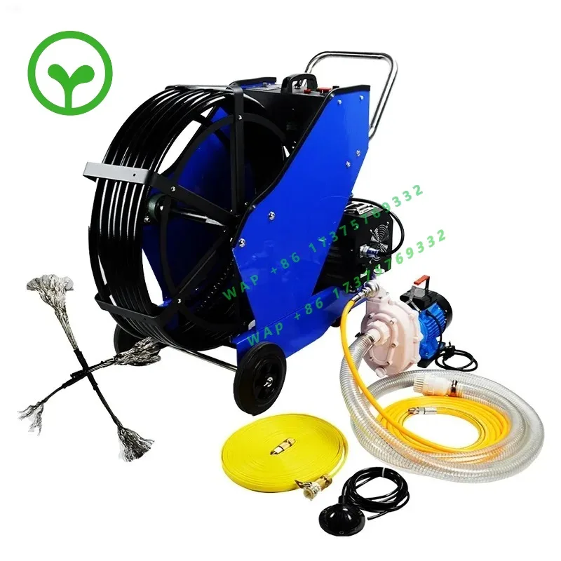 Restaurant Hood Pipe Washer Kitchen Heavy Grease Wash Pipe Wash System with Foam Generator