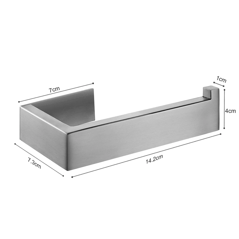 1 pz 304 porta carta igienica in acciaio inox senza gocciolaportarotolo da cucina autoadesivo per bagno