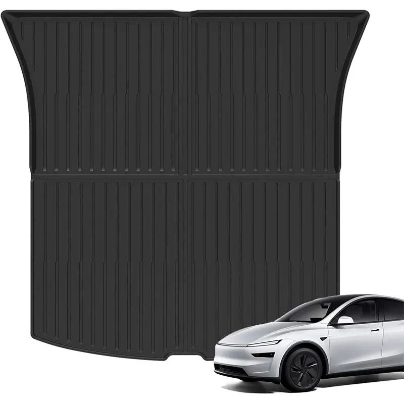 Trunk Mat For Tesla Model Y Juniper 2026 TPE All-Weather Trunk Cargo Liner Anti Dirty Foot Pad Trunk Protective Pad Accessories