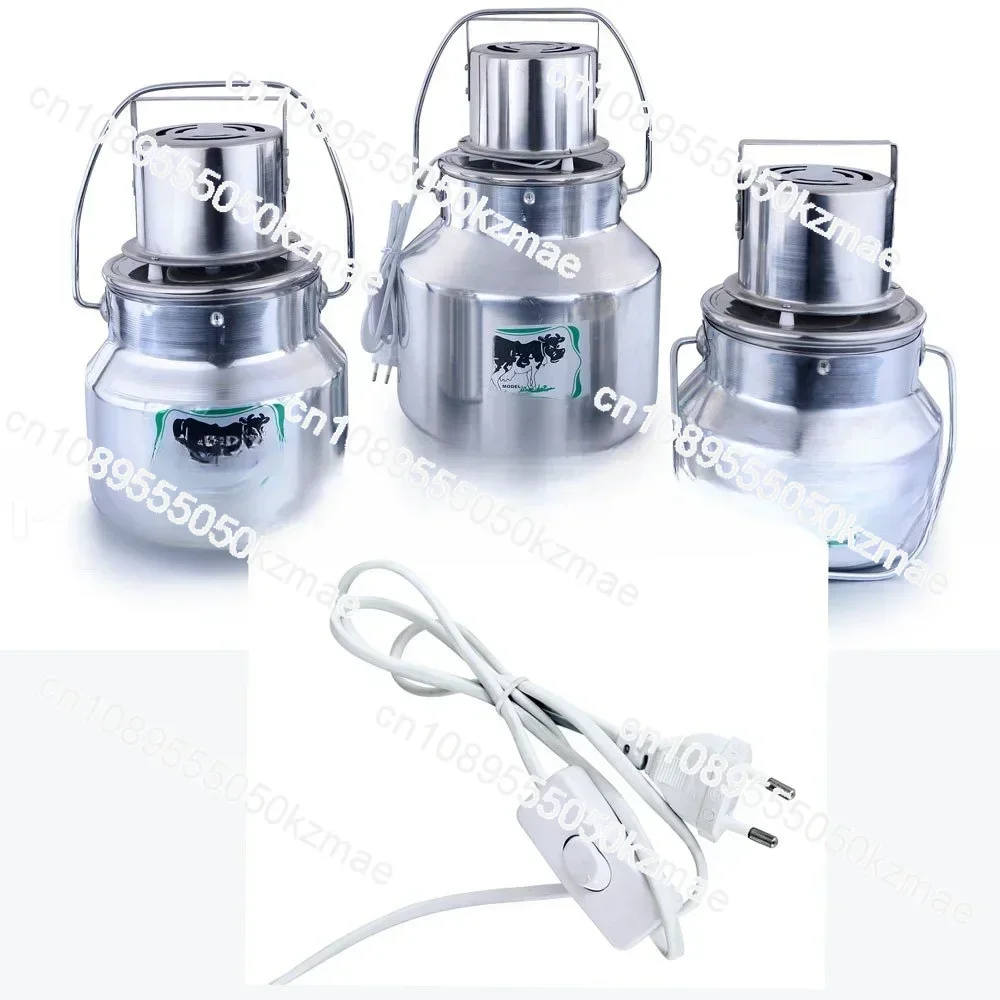 

Electric Aluminum Butter Churn / Milk Mixer with Stainless Steel Lid