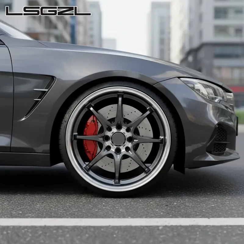 i LSGZL Forged Monoblock 1 Piece Car Wheels 5x114.3 5x130 5x120 5x112 Custom Rim for 18 19 20 21