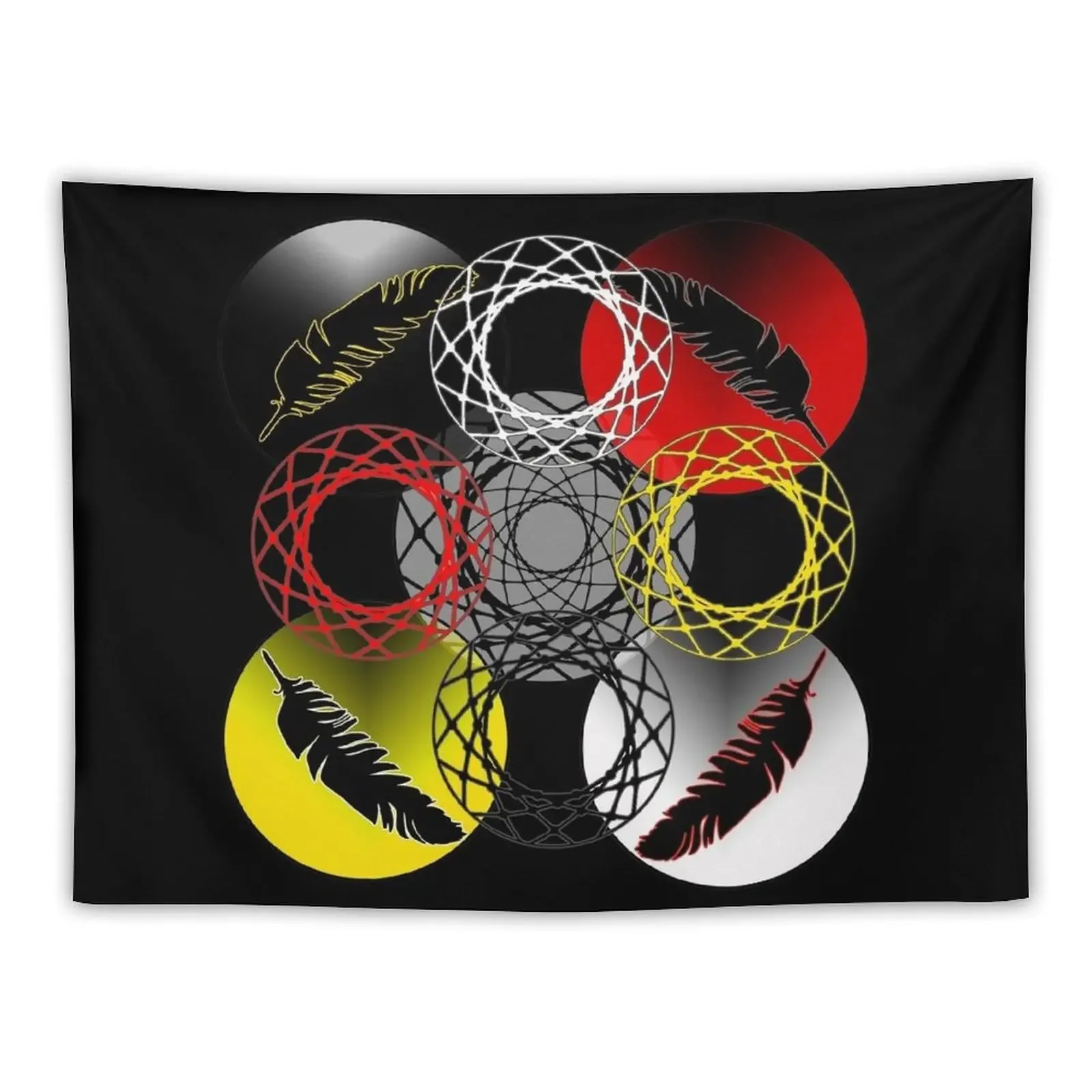 

Medicine Wheel Tapestry Christmas Decoration Room Decor Cute Bedroom Deco Tapestry