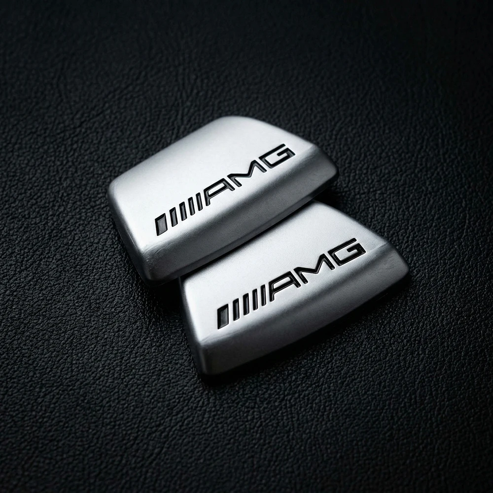 

3D Metal Logo AMG Steering Wheel Badge Emblem Sticker Trim For Benz W205 W213 W204 W212 GLC GLE CLA Car Interior Accessories