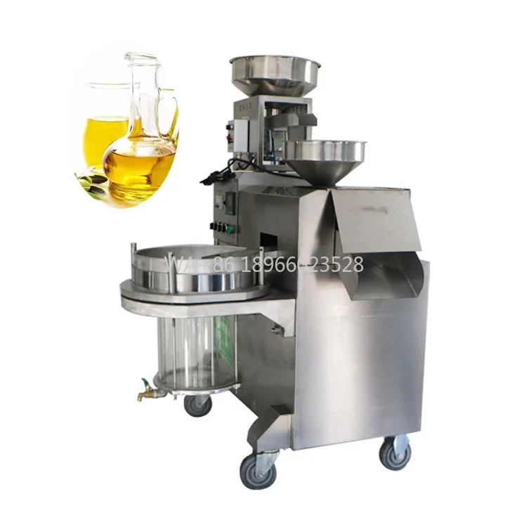 상업용 고품질 스테인리스 스틸 땅콩 참깨 콩 해바라기 유채 올리브 오일 압착기 제조 기계