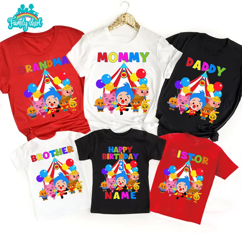 

Matching Family Outfits Party Plim Shirt Summer Matching Outfits Beach TShirt Children Toddler T Shirts Mommy Clothes Daddy Baby