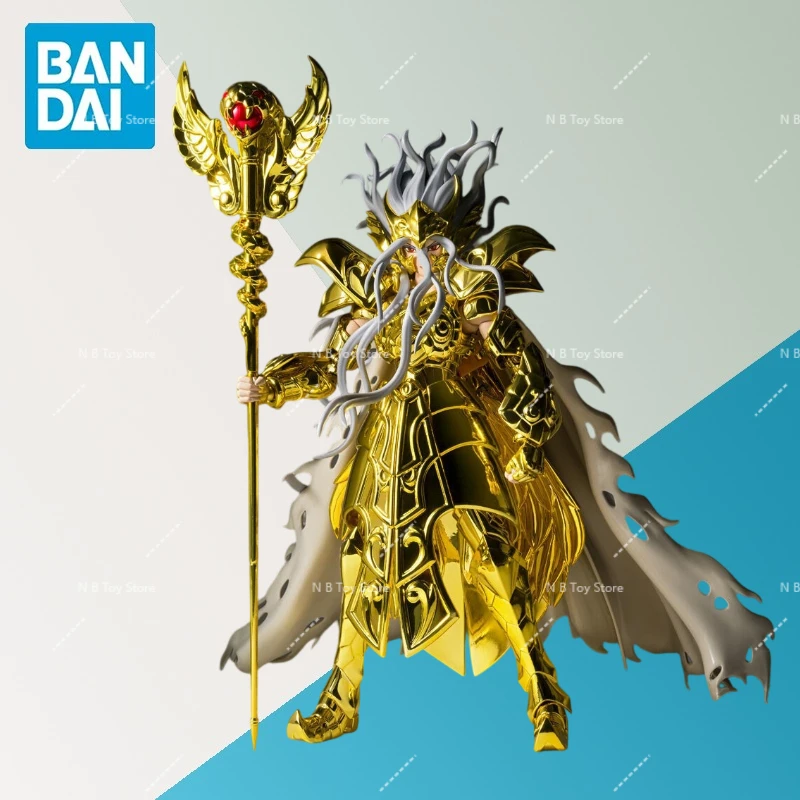 

100% Original Bandai Saint Seiya Last Dimension Ophiuchus Odysseus Mobile Figure Anime Collection of Action Figures Model Toys