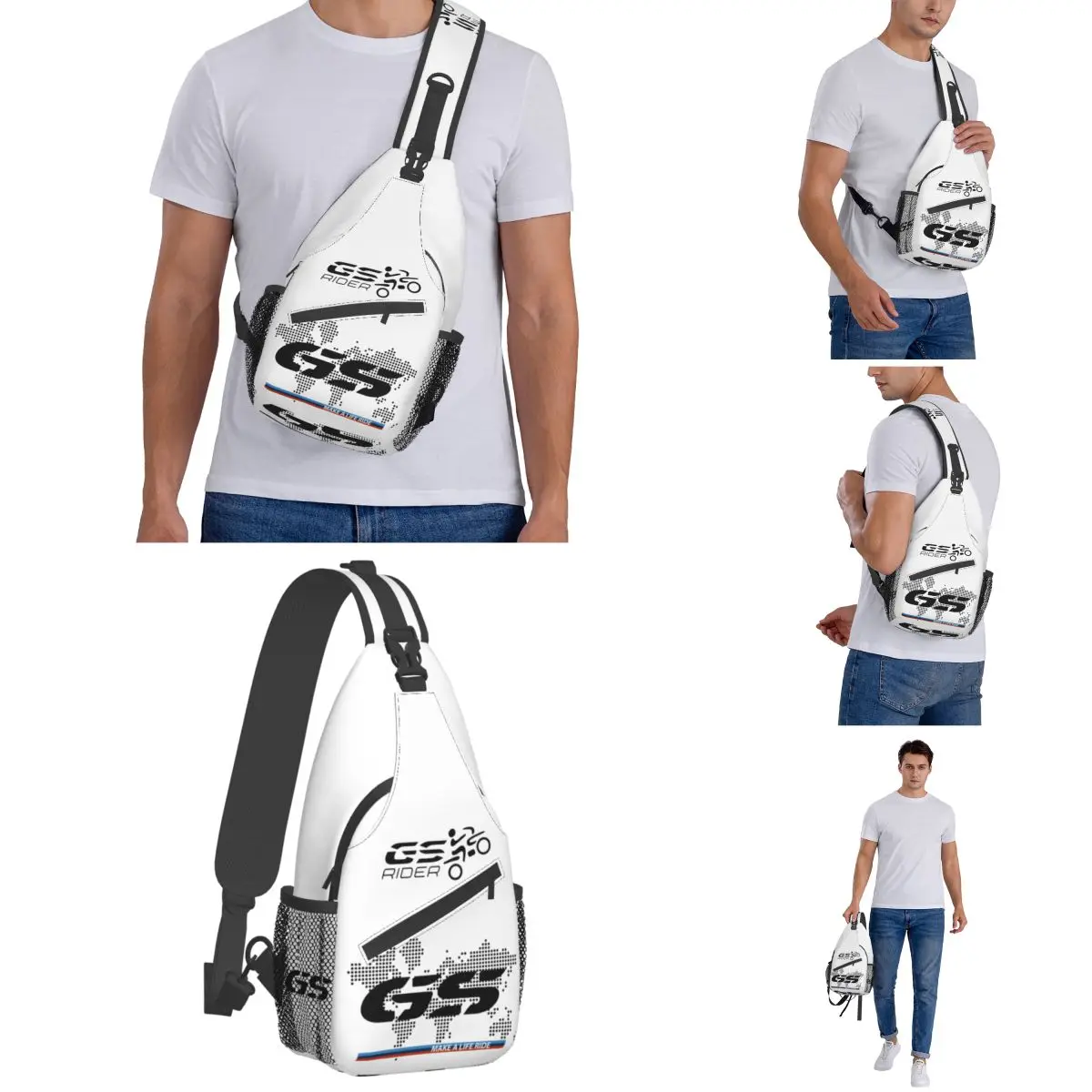 GS Rider Enduro V2 Adventure Cross Chest Bag Stuff For Unisex Trendy Belt Bag