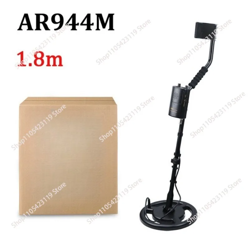 Underground Metal Detector Depth 1.8m/3m AR944M Scan Detector Tool 2000 mAh Lithium Battery