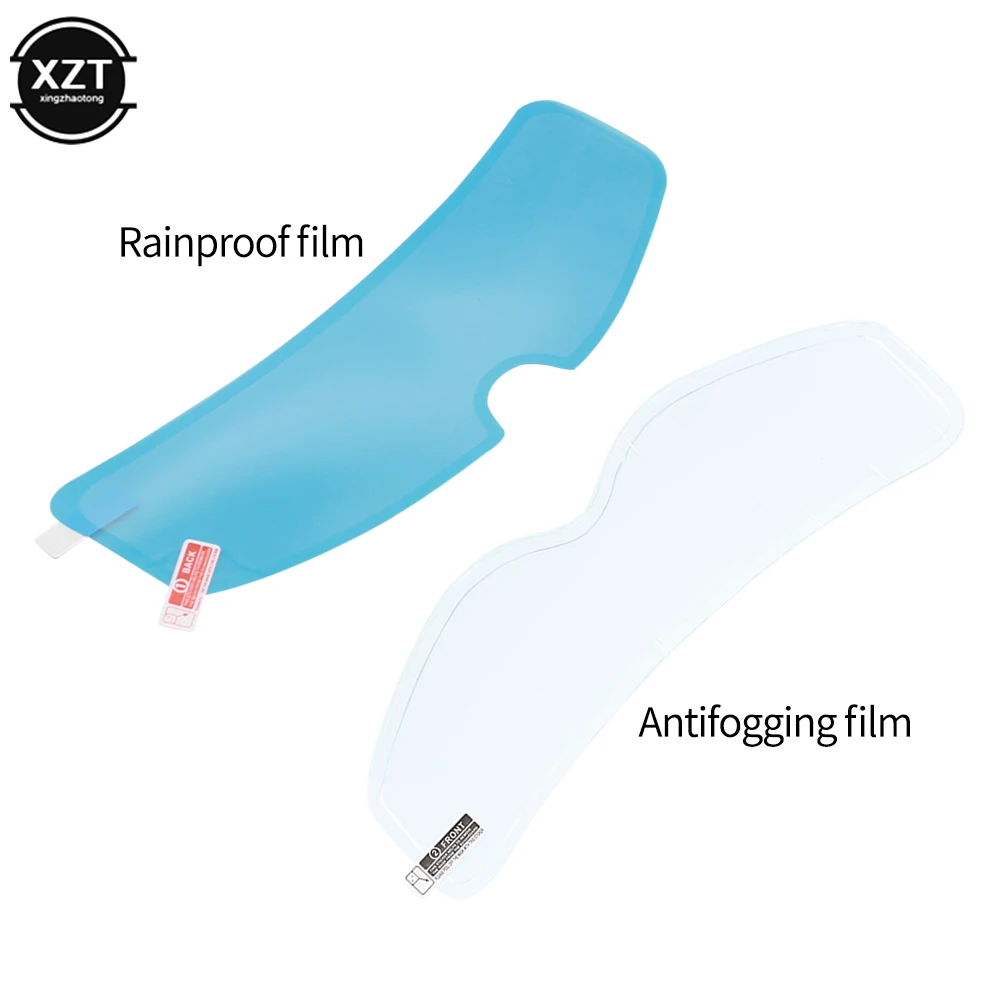 Картина 5: Универсальные мотоциклетные шлемы, противотуманный патч, козырек, объектив шлема, Защитная пленка для защиты от УФ-лучей, дождя, Мотоциклетные аксессуары