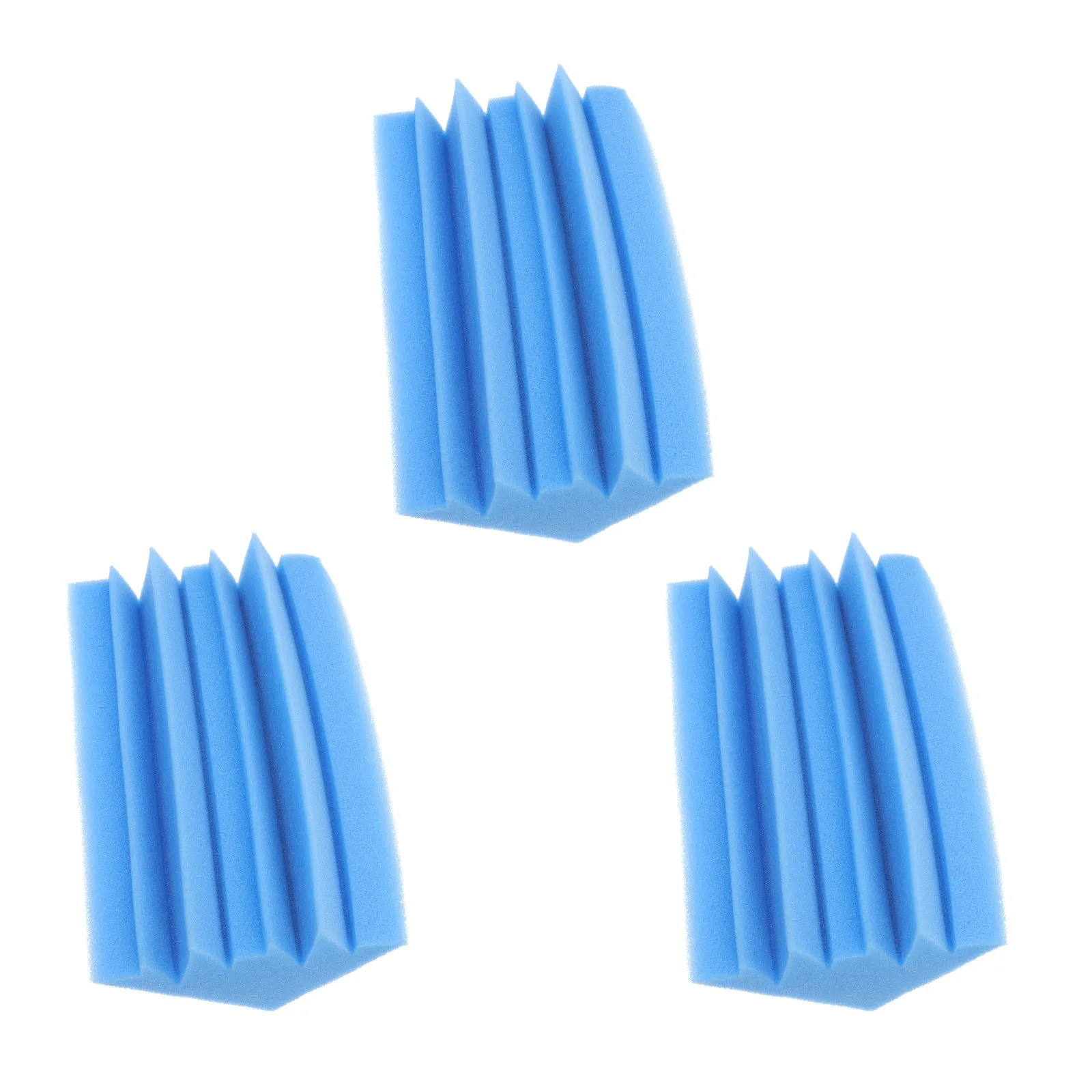 3 Pcs Studio Foam Tiles Acoustic Corner Sound Absorbing Foams Sound-absorbing Sponge Board Bass Traps