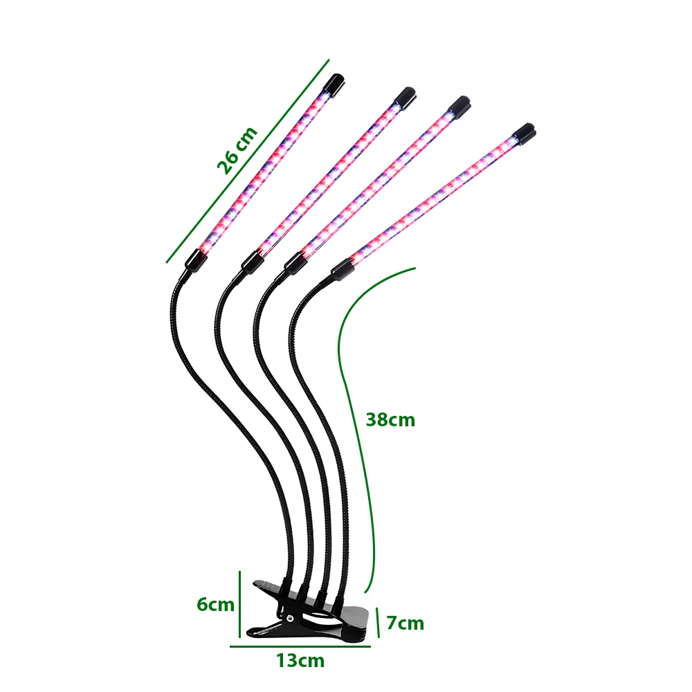 [Akcje ue] Oświetlenie do uprawy roślin Lampa fito USB Pełne spektrum Żarówka do hydroponiki Oświetlenie LED do uprawy Lampa LED do roślin domowych