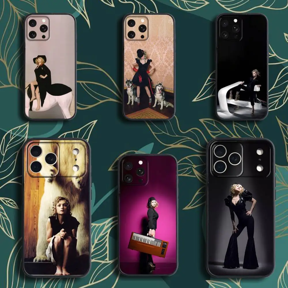 

Goldfrapp singer S-Supernature Phone Case For iPhone 17,16,15,14,13,12,Pro,Max,Plus,E,SE4,Air,Mini Black Soft Box