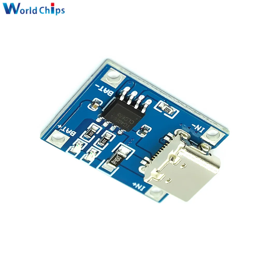 1PCS 5PCS 10PCS 5V Micro USB 18650 Type-c TP4056 Mini Lithium Battery Charging Board Charger Module no Protection Dual Function