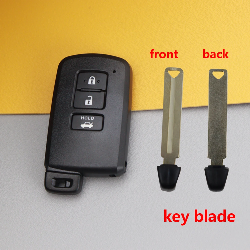 for Toyota Camry Corolla Avalon Rav4 Land Cruiser Smart Key 2012 2013 2014 2015/Car Key Fob Housing Key Case Shell