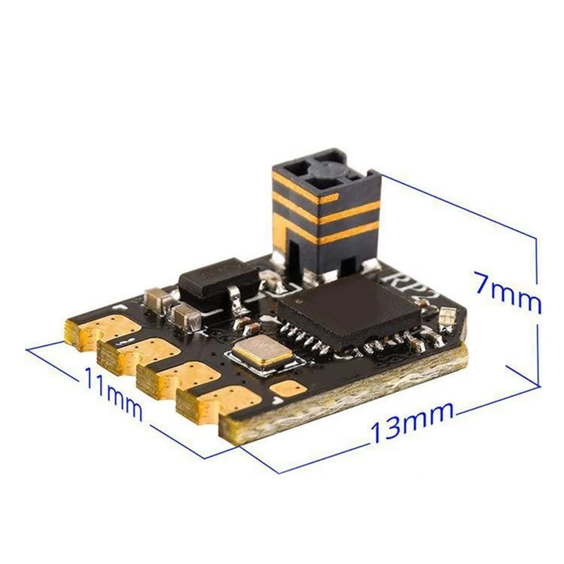 Voor Radiomaster Elrs Ontvanger Rp2 Hoge Verversingsfrequentie Miniatuur Klein Volume Esp8285 Rf Chip Sx12801mltrt