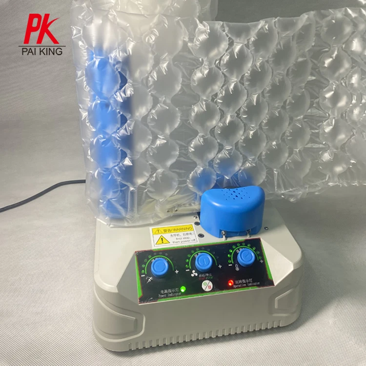 Air packing Competitive Mini Bubble Roll  making machine for Air pillow Four Rows Bubble Film Inflatable