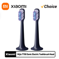 Original Xiaomi Mijia T700 Head Sonic Electric Toothbrush Head Universal 2pcs High-density Brush Head Replacement Heads