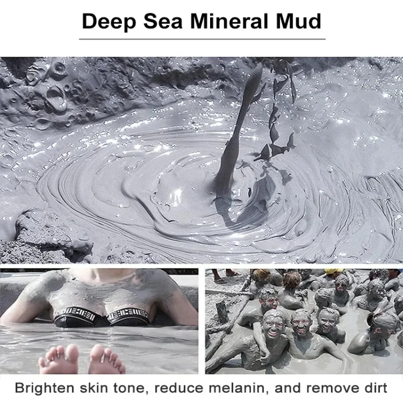 300ML Deep-sea Mud Bright And Transparent Bath Lotion Refreshing Clean Body Moisturizing And Fragrant Bath Lotion Shower Gels