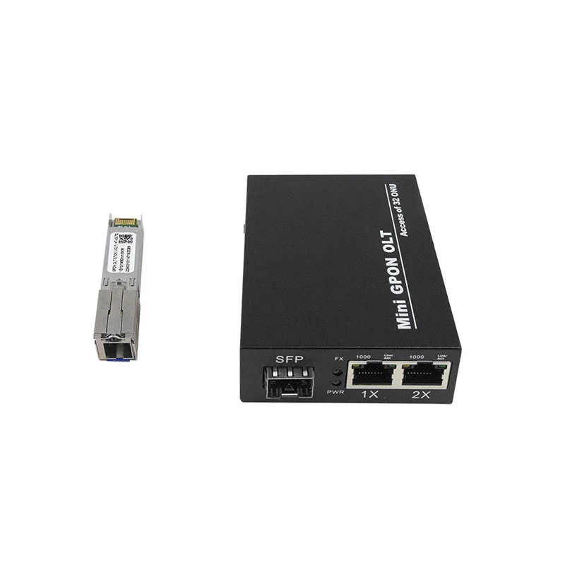 

Special Promotion Mini GPON OLT Stick Single Port 1 GPON Support 16-32 ONUs Fiber Optic Equipment for FTTH