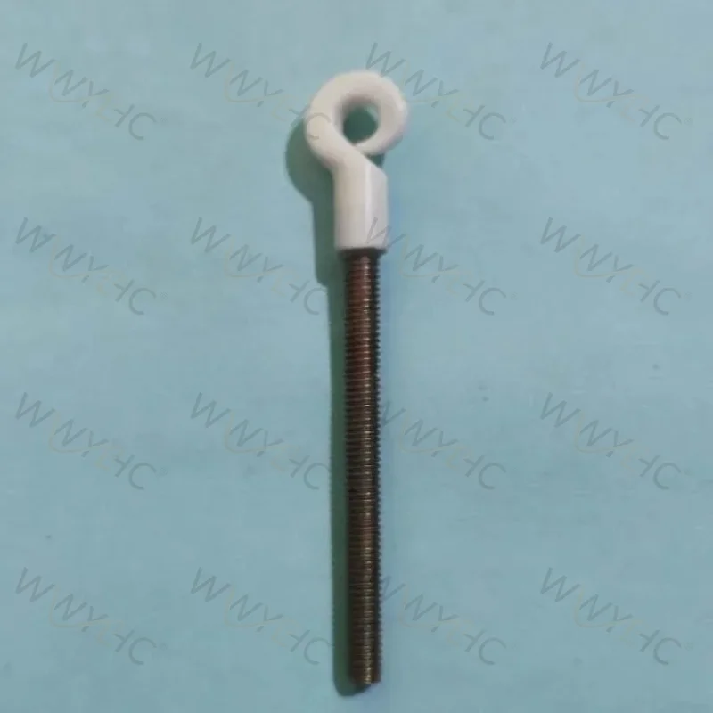 95% Alumina Ceramic Pigtail Ring Wire Guide Eyelet Wear‑Resistant Textile Winding Machine Accessories