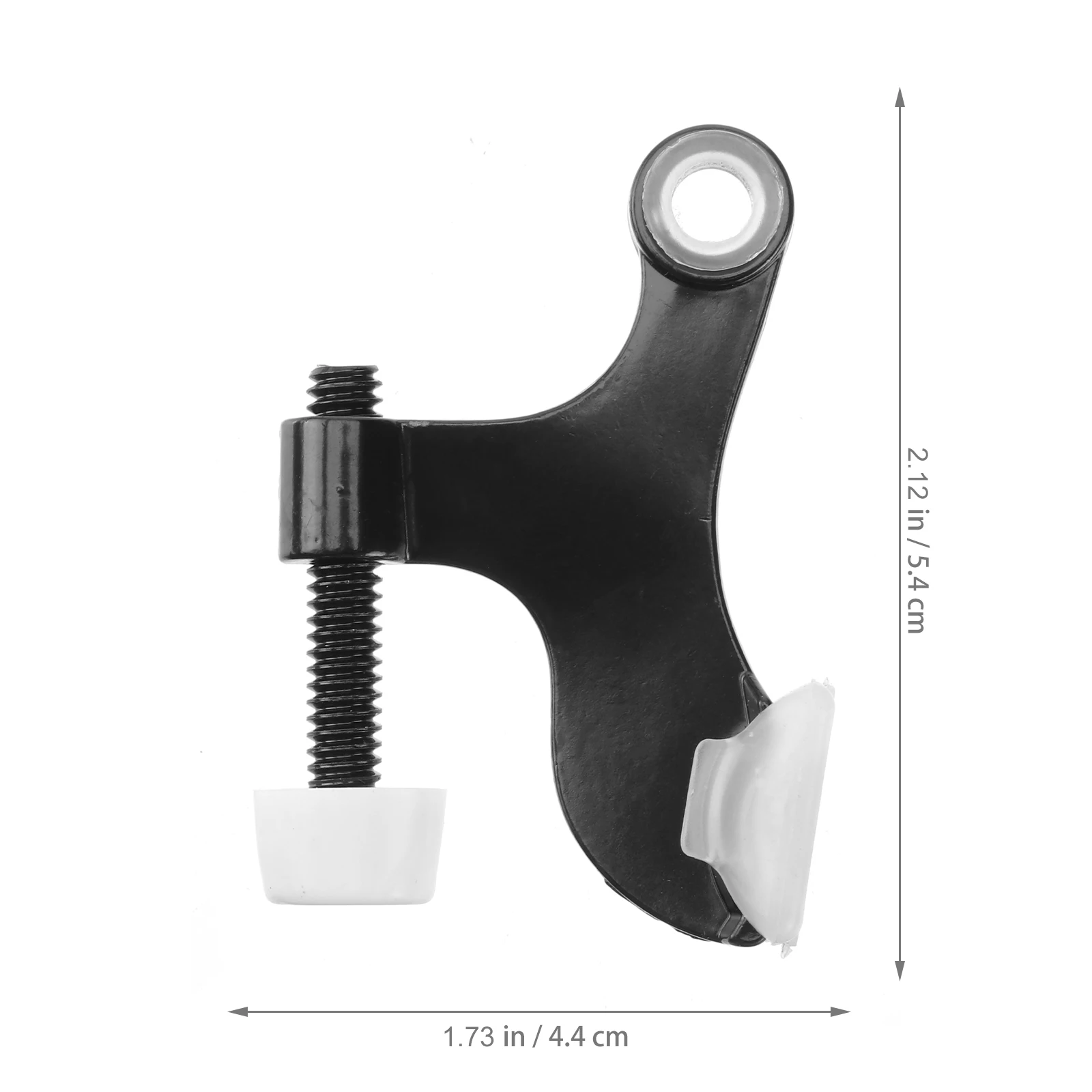 

Zinc Alloy Alloy Doorstops Stops Wall Mount Three prong Door Top Plug Protect Doors Reduce Noise Door Hardware