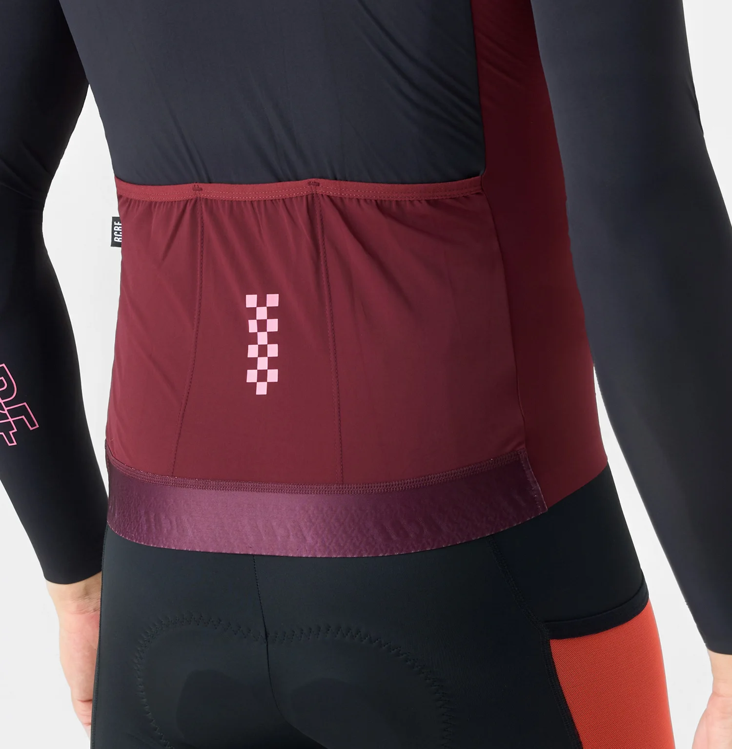 BCBE-ING Herren-Radtrikot, langärmelig, leichtes, atmungsaktives Material, passgenaue Ärmelbündchen, Rennsport-Design, aerodynamisches Radtrikot, Fahrradoberteil. – Detail 6